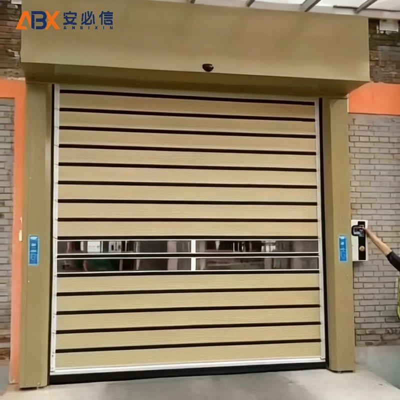 南充铝质快速门